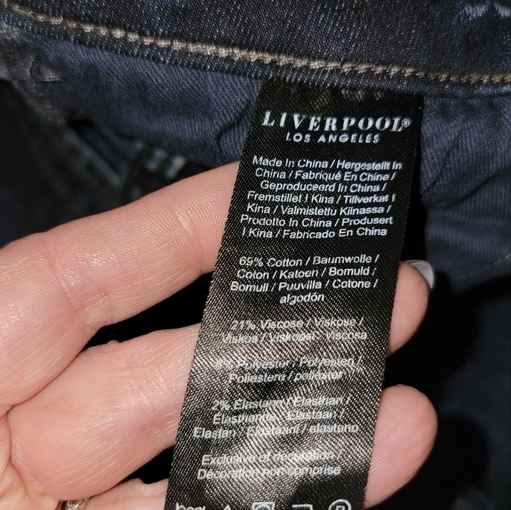 Liverpool Skinny Jeans Sz 14/32 - Picture 9 of 9
